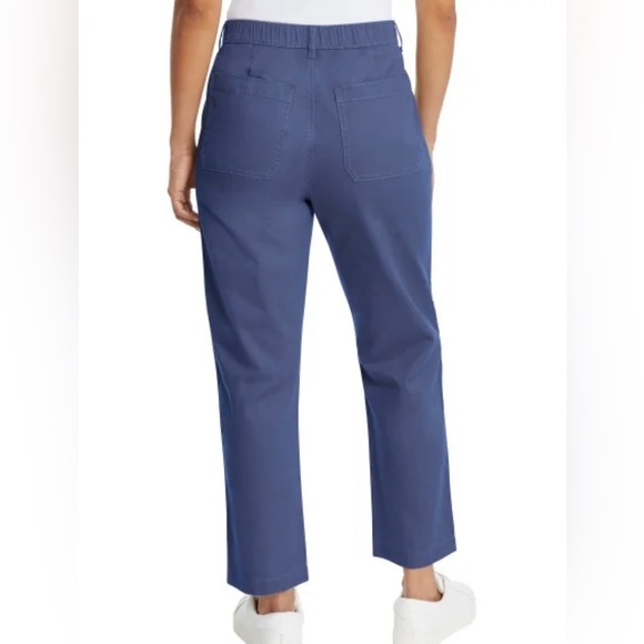 G.H. Bass & Co. Blue Chinos with Modern Cropped Fit NWT - Picture 3 of 8